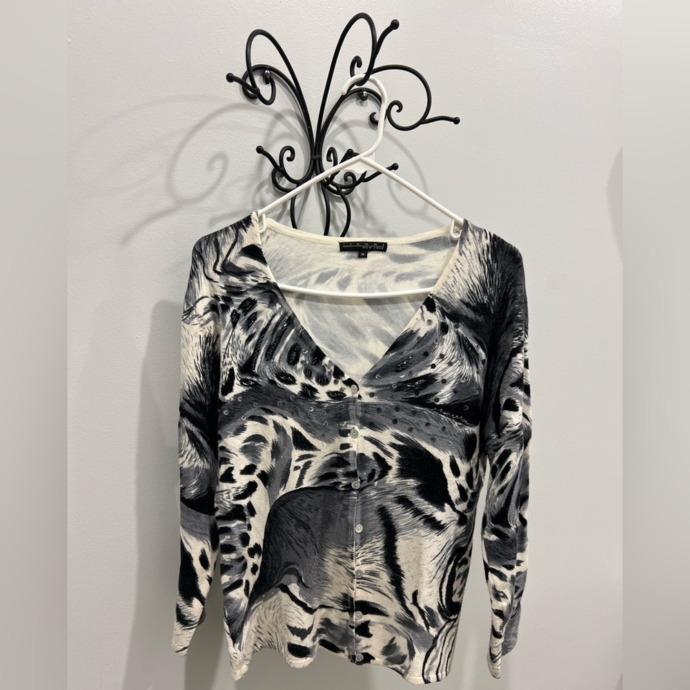 Pierri cardigan with sequin detailing